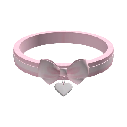 kawaii kitten choker in pink 3.0