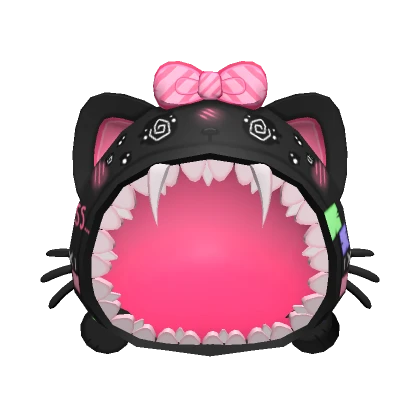 Kawaii Dazed Monster Spider Kitty Hood