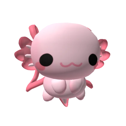 Baby Pink Axolotl Backpack