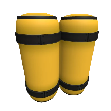 Yellow Oxygen Tanks