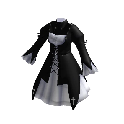 ✨ Halloween Dark Gothic Vampire Witch Dress