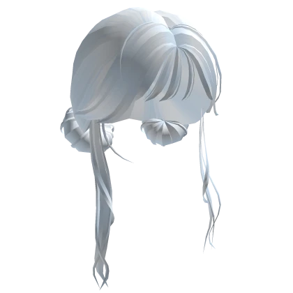 ♡ Flowy Space Buns Baby Blue