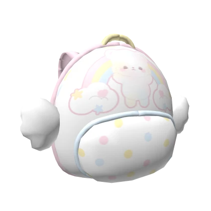 cute rainbow pastel bear backpack 3.0