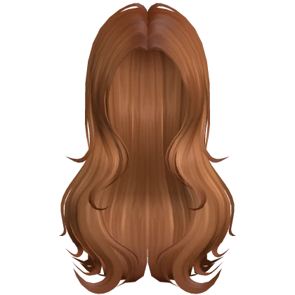 Ginger Swirly Messy Butterfly Long Hair