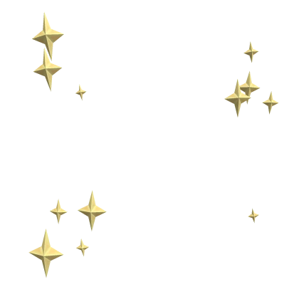 Y2K Gold Sparkle Face Filter