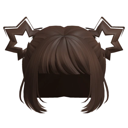 Brown Twin Star Buns 