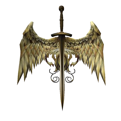 Golden Angel Sword