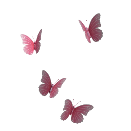 Flittering Butterflies Aura Upper - Pink