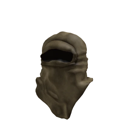 brown t-shirt balaclava