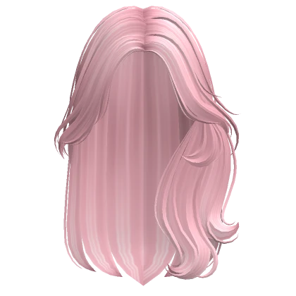 Layered Wavy Valley Girl Hair (Pink)