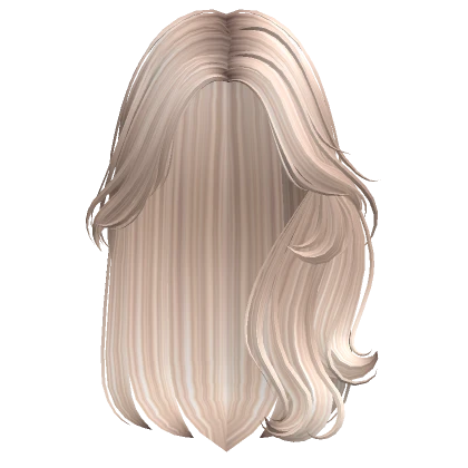 Layered Wavy Valley Girl Hair (Platinum)