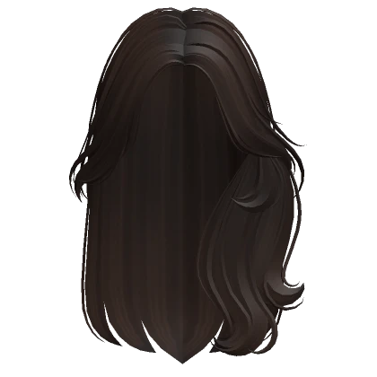 Layered Wavy Valley Girl Hair (Dark Brown)