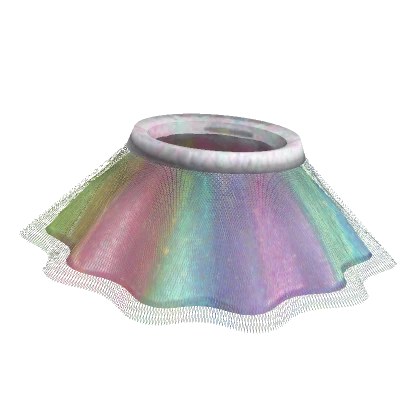 (Tulle) Pastel Rainbow Kawaii Skirt