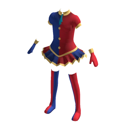 Pomni Clown Dress