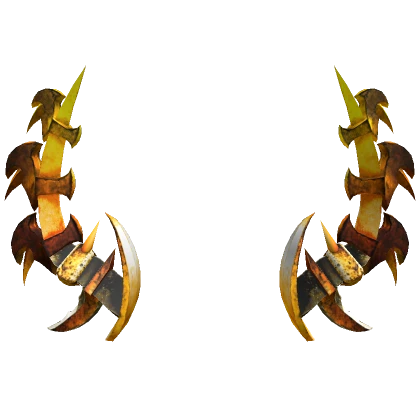 Gold Horns Of Eternal Wealth