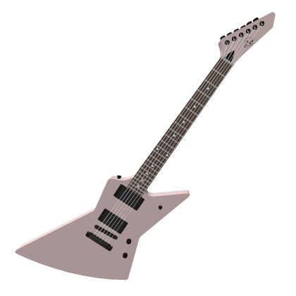 Explorer Pink Rock Guitar