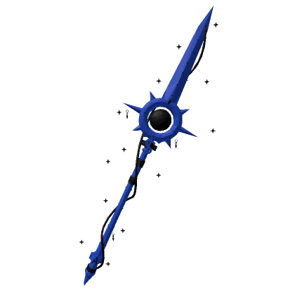 Blue Spiked Spear