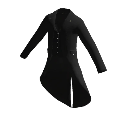 Black Vintage Tailcoat