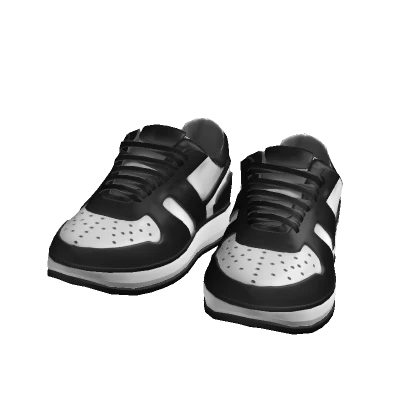 Black & White Streetwear Shoes