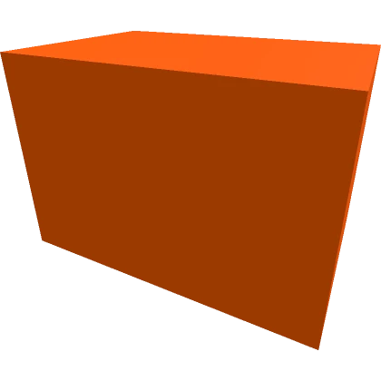 orange cube