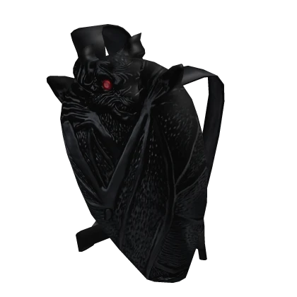 π¦3.0 Off-Shoulder Black Emo Vampire Bat Backpack