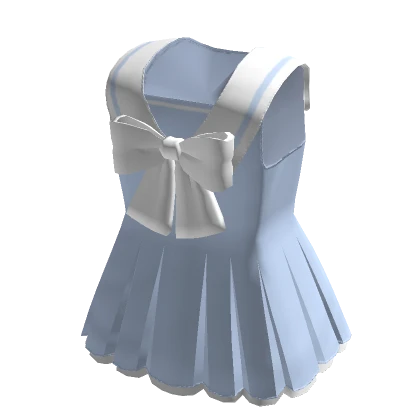 🍀Summer Sailor Dress (Blue)