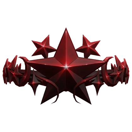 Crimson Aurora Star Crown