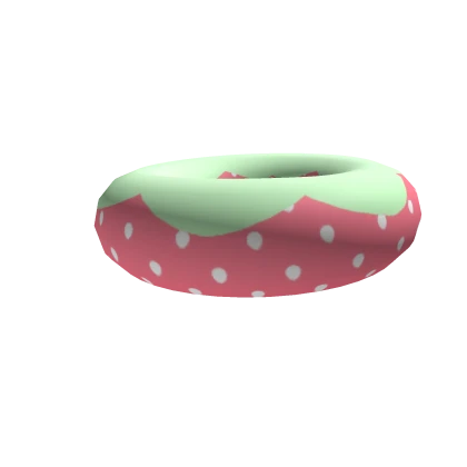 cute red strawberry beach floaty