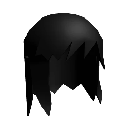 Low Poly Ayesha Hair - Black