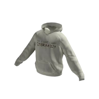 Official Stormzy Cream Hoodie