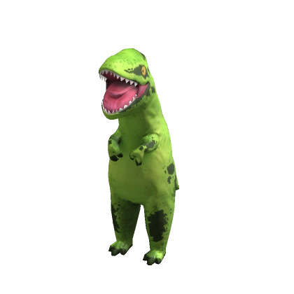 Inflatable Green Dinosaur T Rex