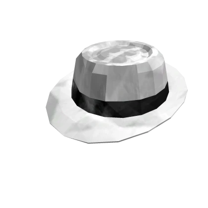 White Sparkle Fedora