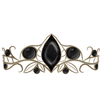 Royal Radiance Tiara Black (gold)