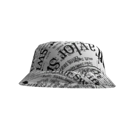 REPUTATION Newspaper Bucket Hat Swift Rep