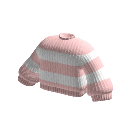 Pink Striped Sweater