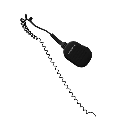 Right Back Oval Radio Mic