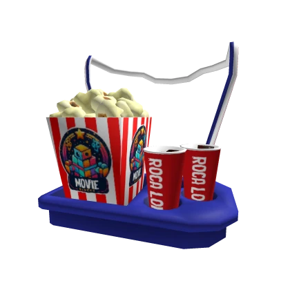 Combo Movie Popcorn Tray