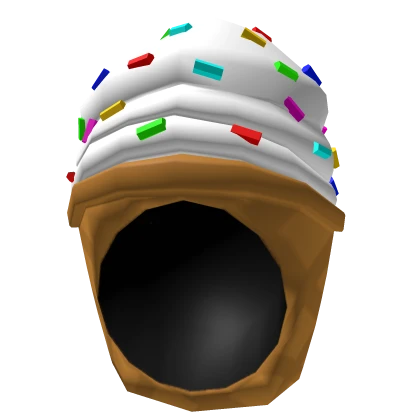 Ice Cream Hat with Sprinkles