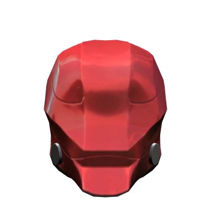 Red Hooded Outlaw Helmet