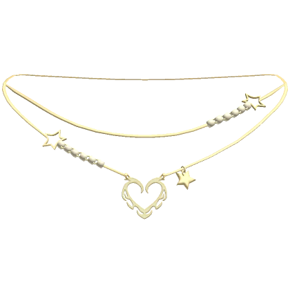 y2k gold layered necklaces 3.0