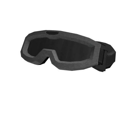 Raised White Tactical Goggles