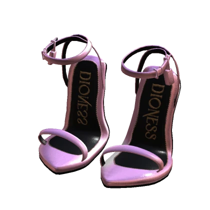 Model Girl Fancy Heels in Baby Pink