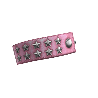 Star Studded Bracelet Pink