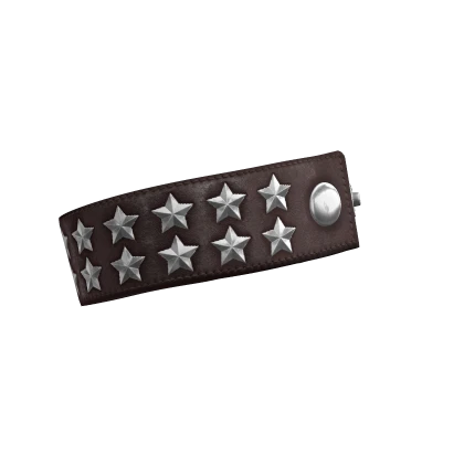 Star Studded Bracelet Brown