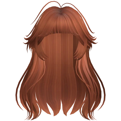 Long Wavy Ginger Hair