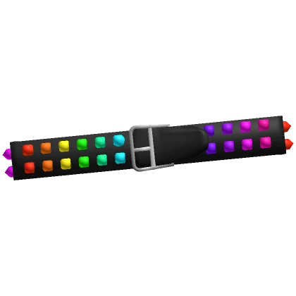 Rainbow Studded Scene Belt 1.0