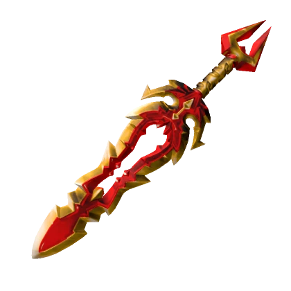 Ethereal Red & Golden Sword