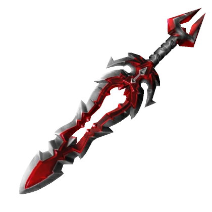 Ethereal Red & Silver Sword