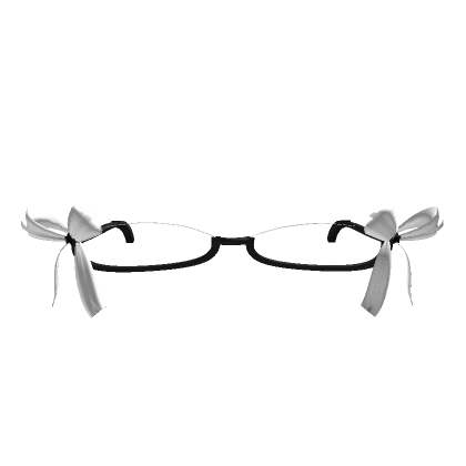 Lana Ribbon Glasses V2 (Black)