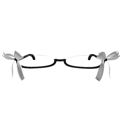 Lana Ribbon Glasses (Black)